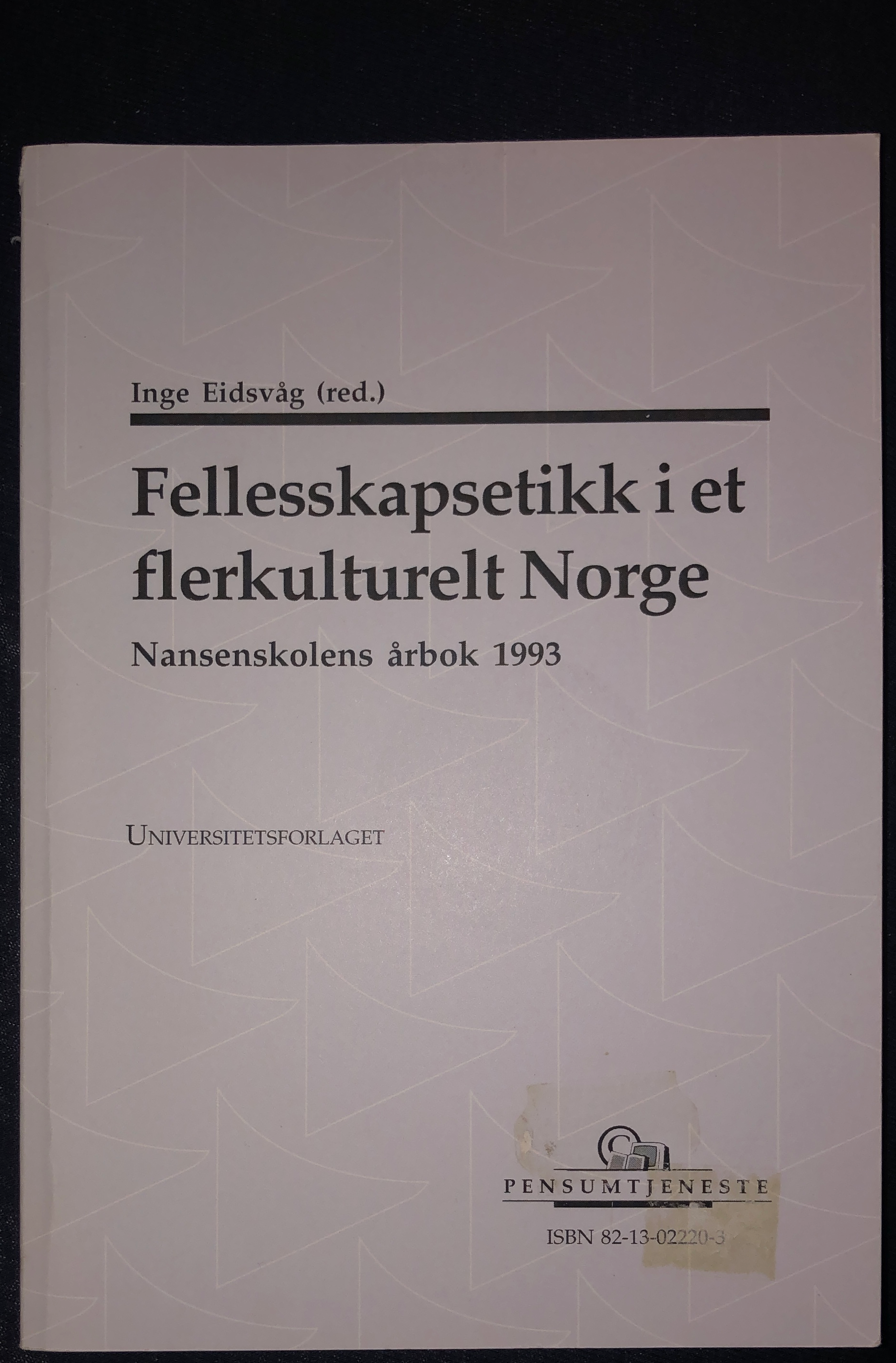 Fellesskapsetikk i et flerkulturelt Norge