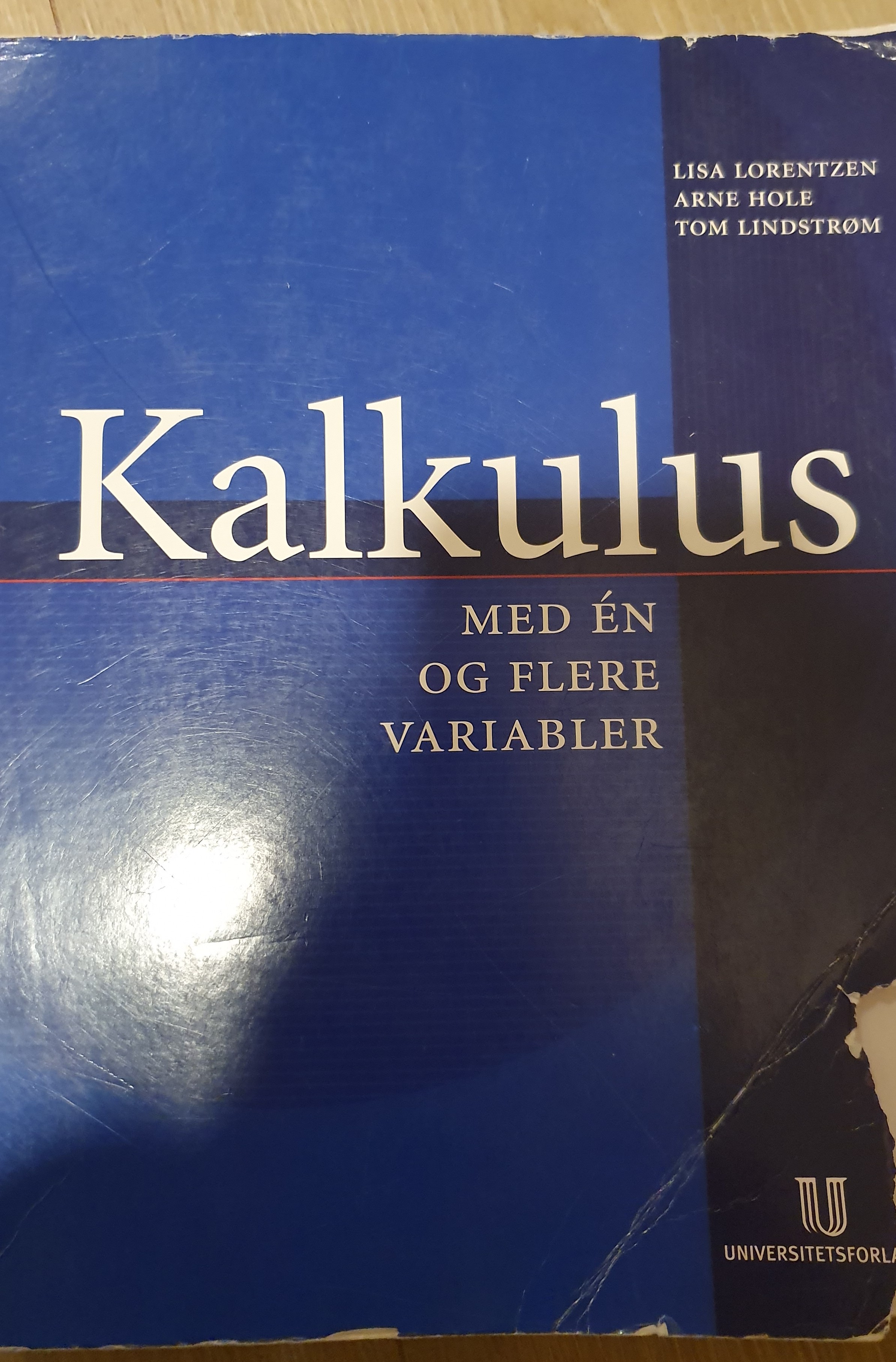 Kalkulus med en og flere variabler