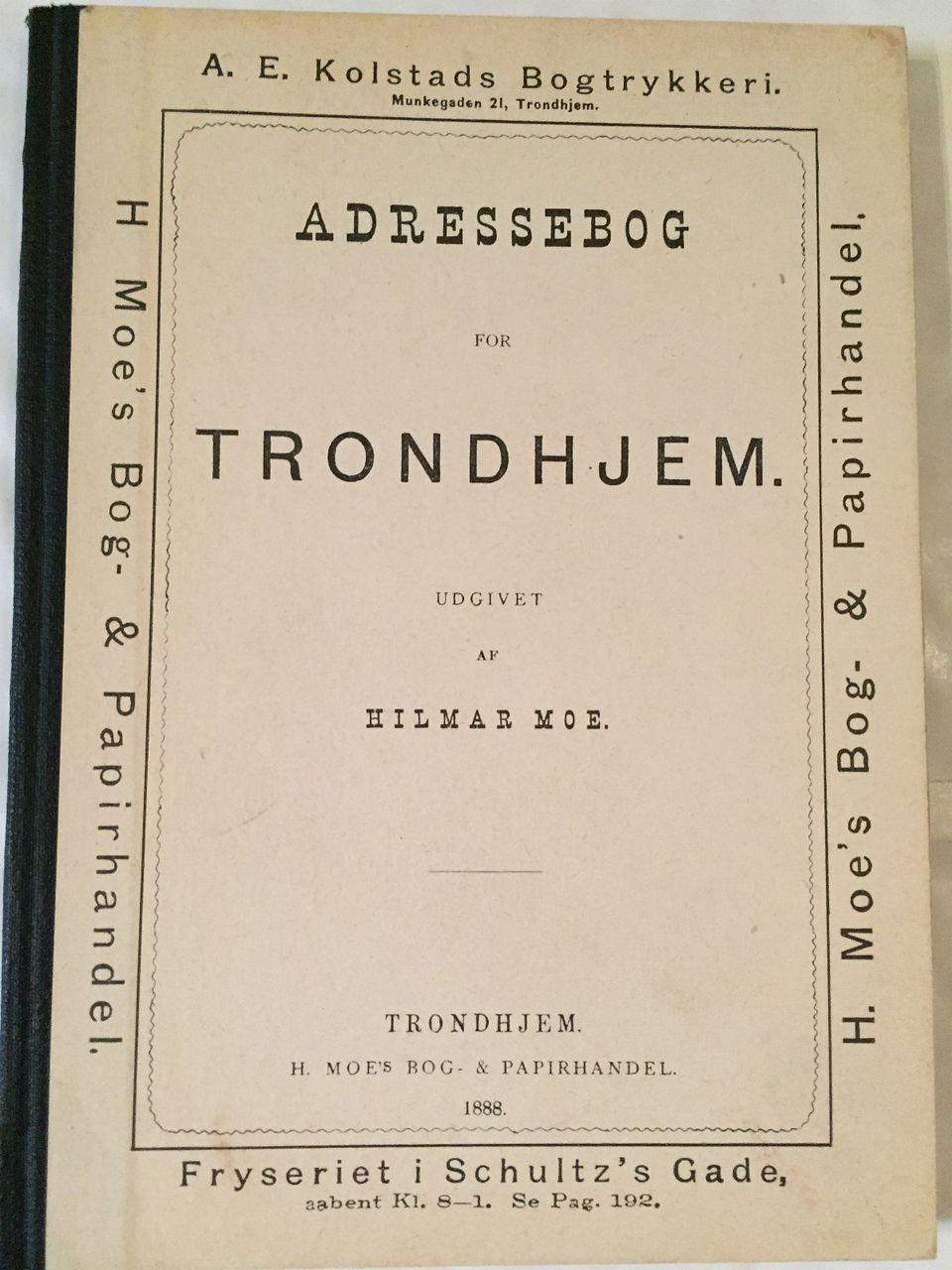 Adressebog for Trondhjem