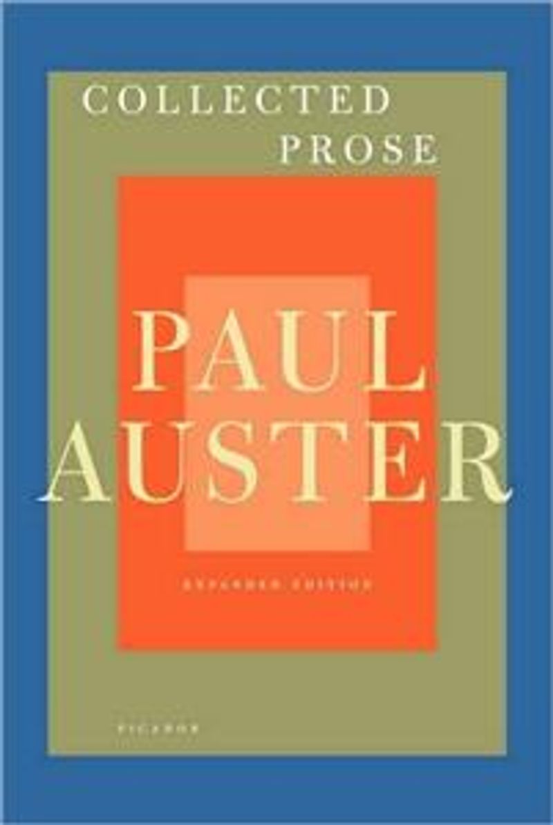 Collected prose