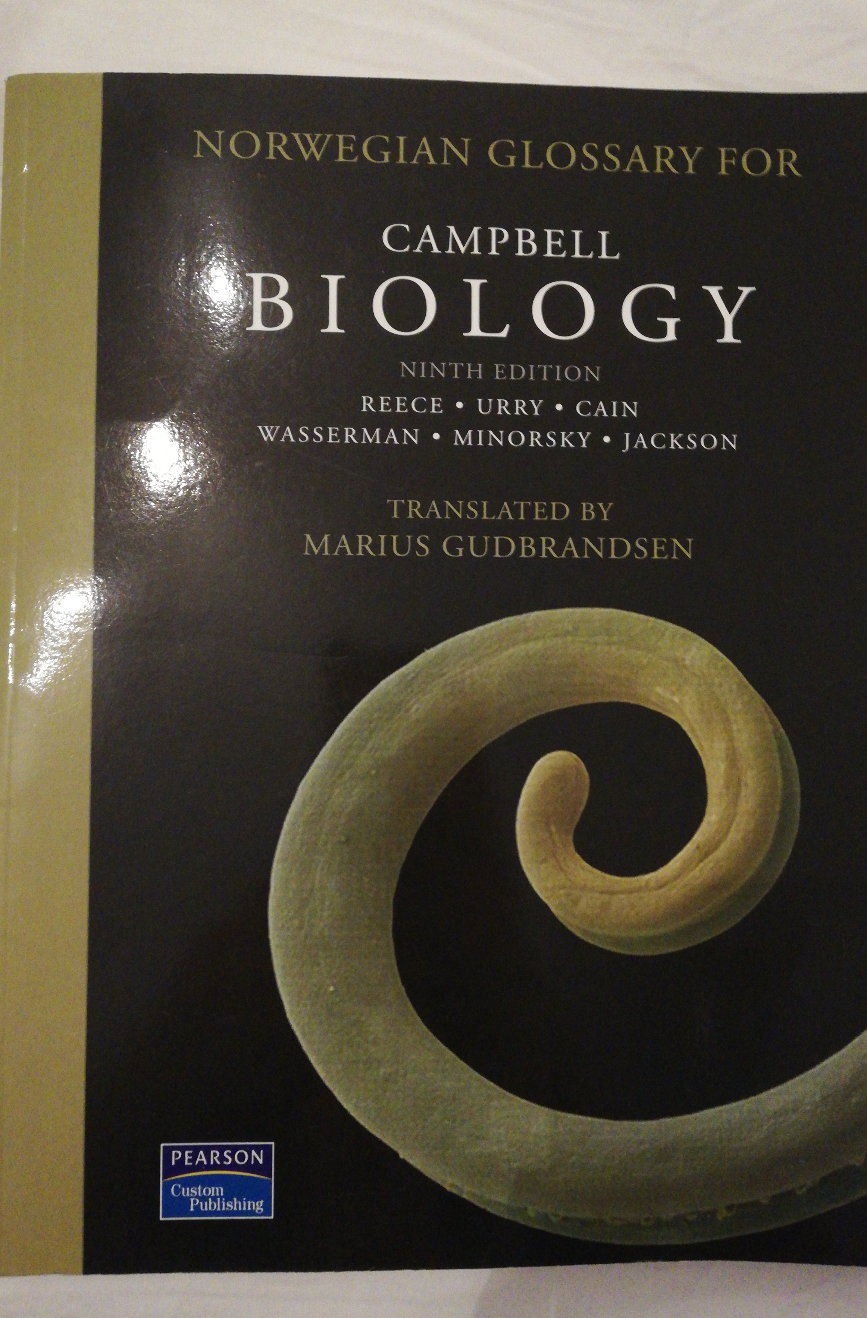 Norwegian glossary for Campbell Biology (9th ed) 