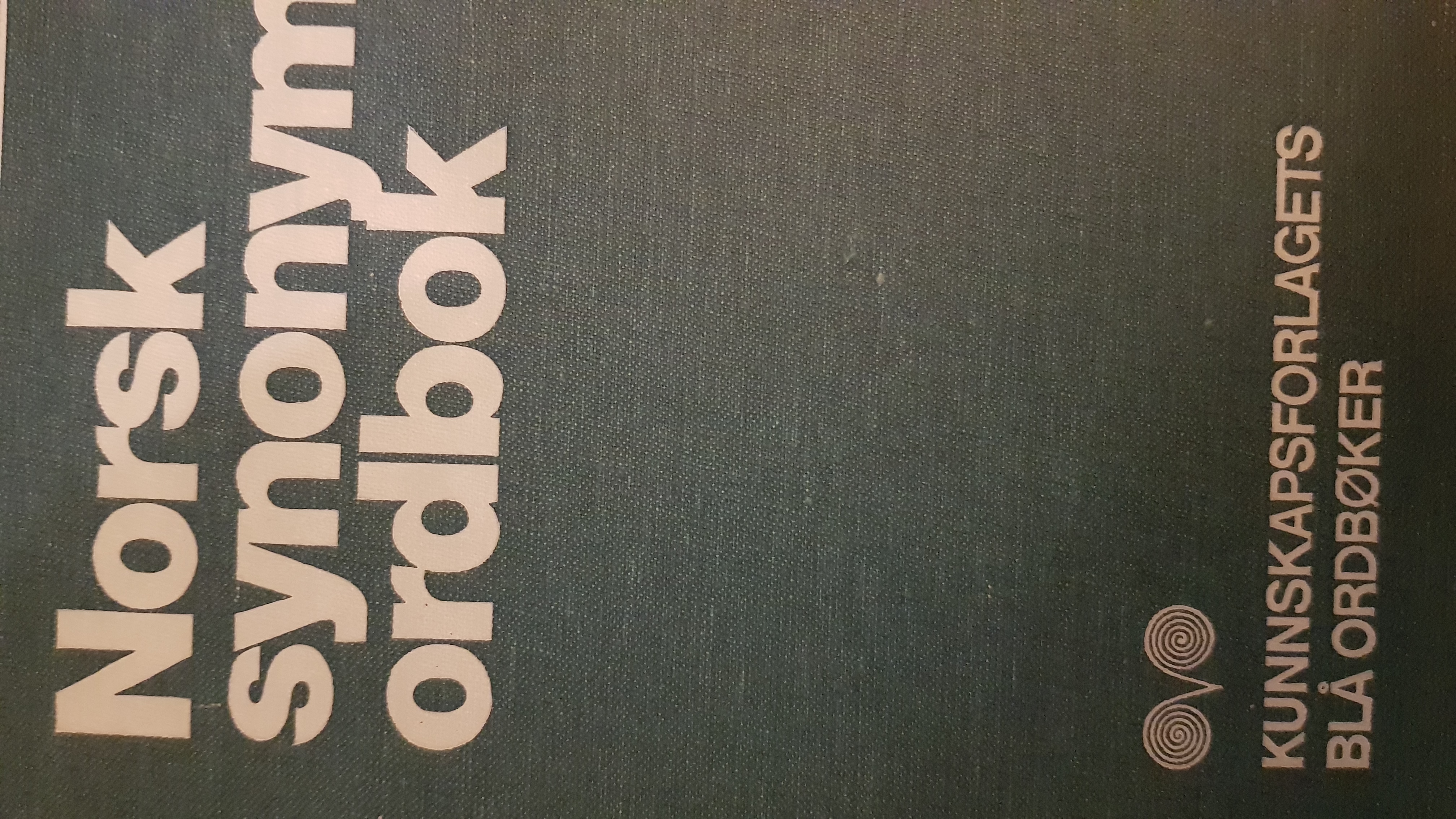 Norsk synonymordbok