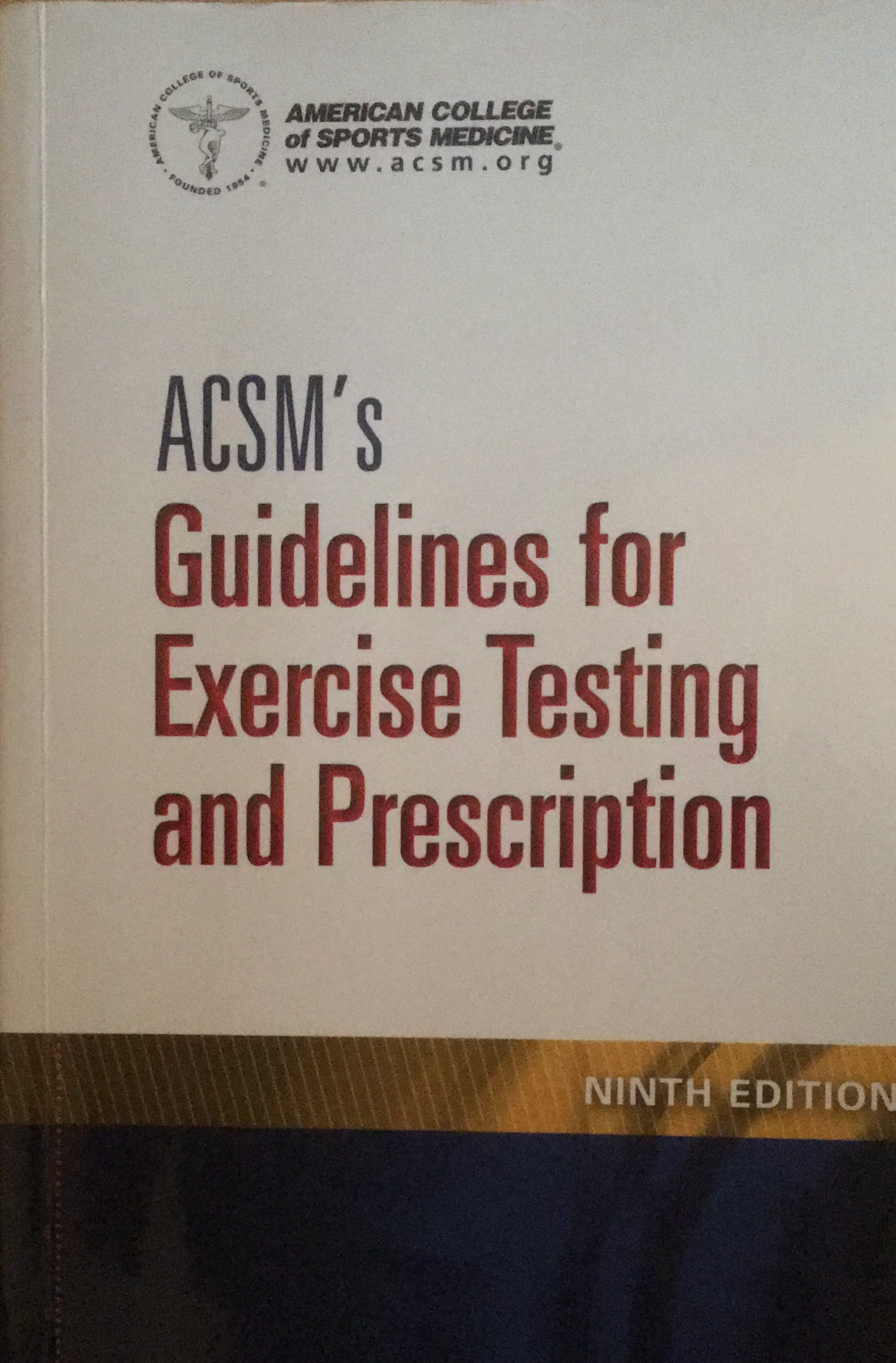 ACSM's Guidelines for exercise testing and pr…