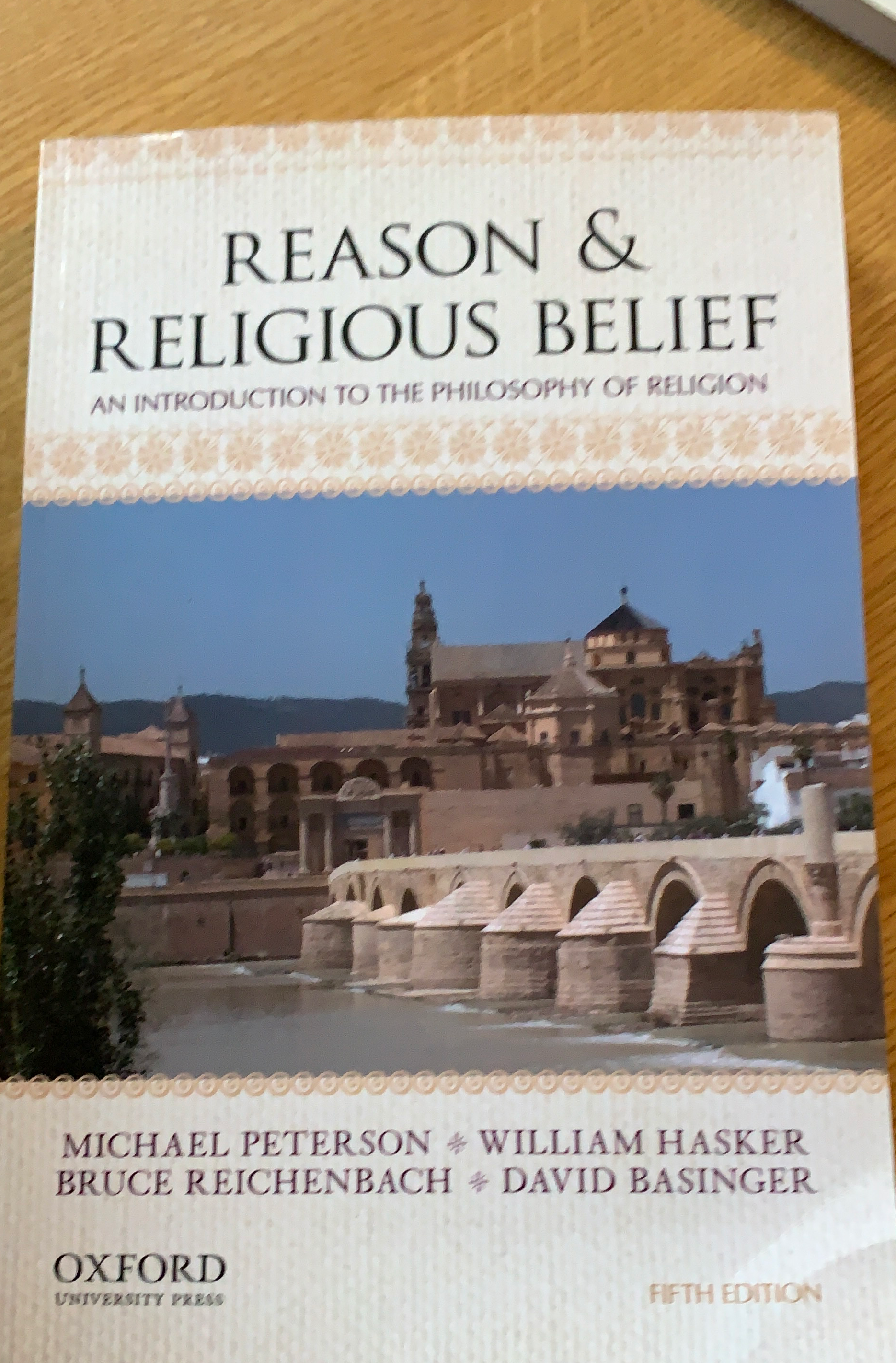 Reasons & Religious Belief