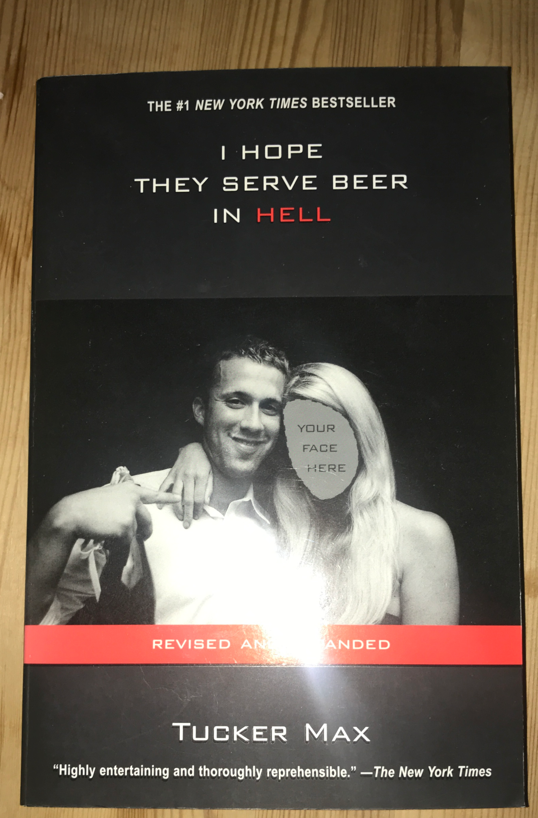 I hope they serve beer in hell