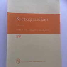 Søren Kierkegaard Kierkegaardiana IV