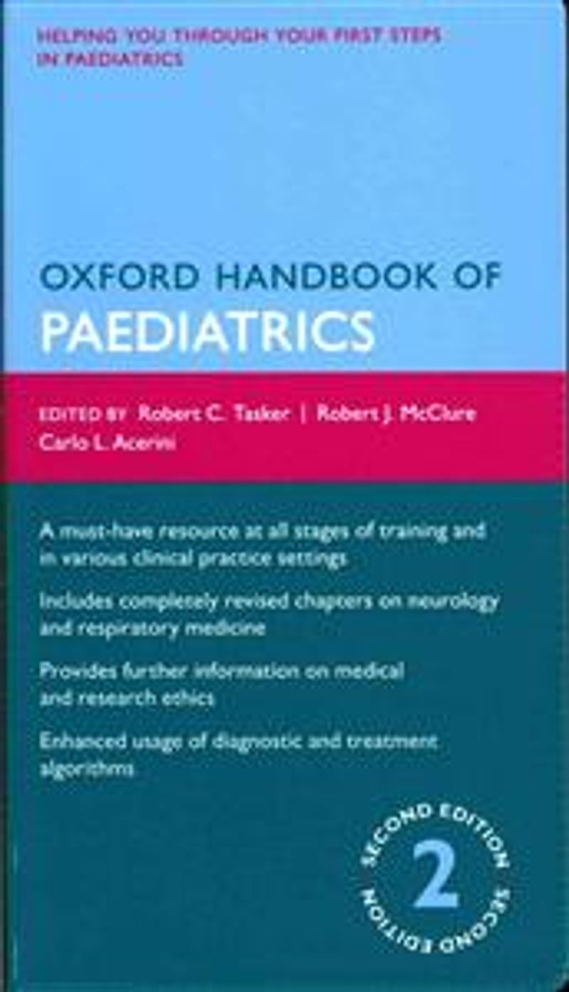 Oxford handbook of paediatrics