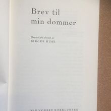 Brev til min dommer