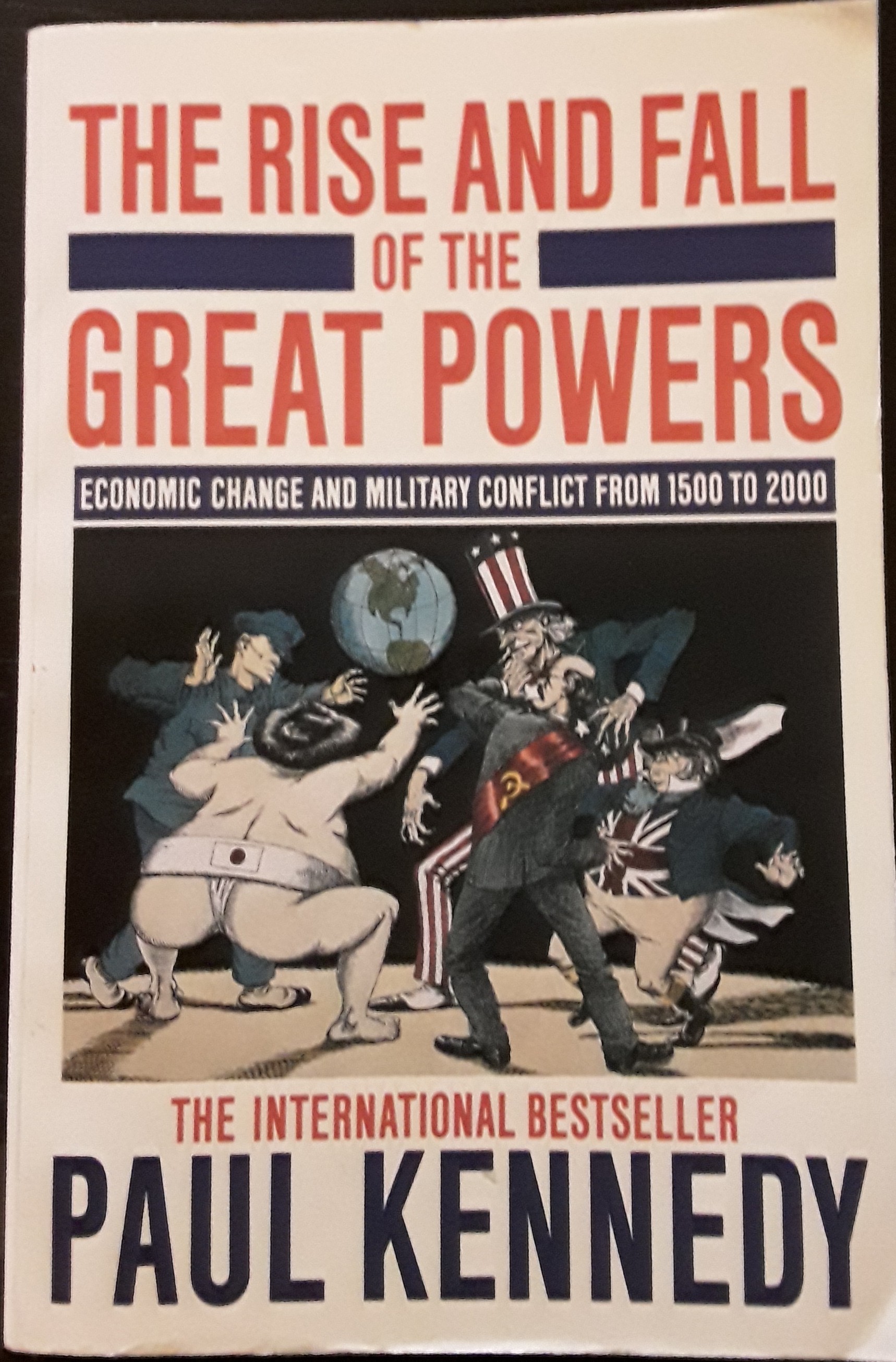 The rise and fall of the great powers