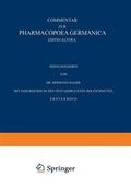 Commentar Zur Pharmacopoea Germanica